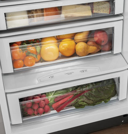 Cafe CSB42WP2NS1 CAF(EBACK)™ 42" Smart Built-In Side-by-Side Refrigerator