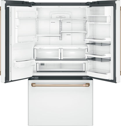 Cafe CYE22TP4MW2 CAF(EBACK)™ ENERGY STAR® 22.1 Cu. Ft. Smart Counter-Depth French-Door Refrigerator with Hot Water Dispenser