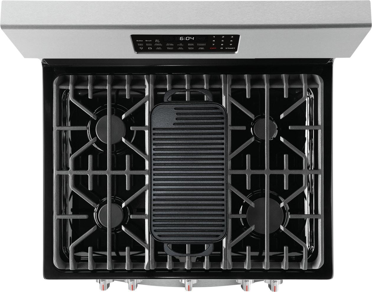 Frigidaire Gallery 30" Freestanding Gas Range with Air Fry