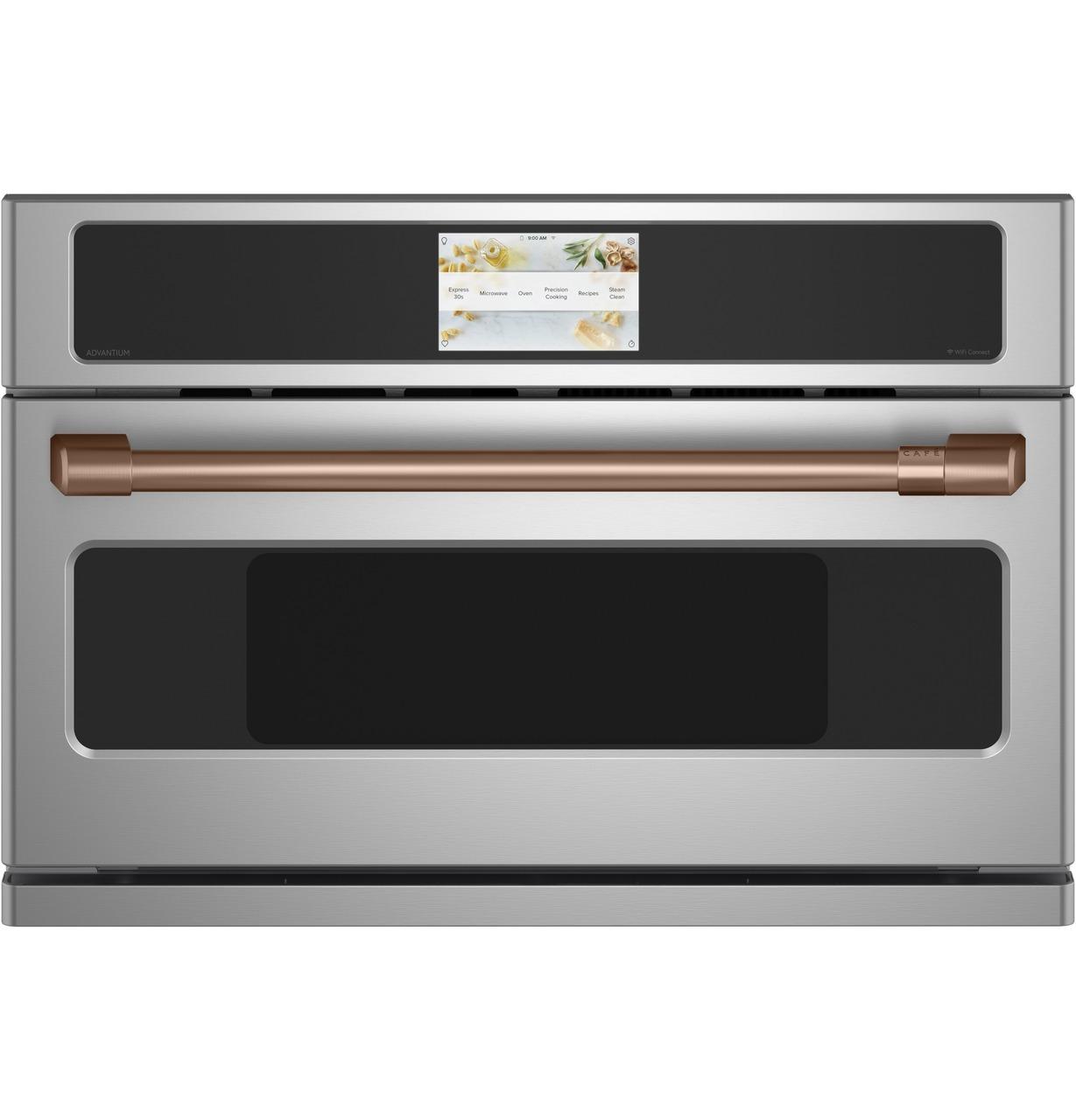 Cafe CXWS0H0PMCU CAF(EBACK)™ 30" Single Wall Oven Handle - Brushed Copper
