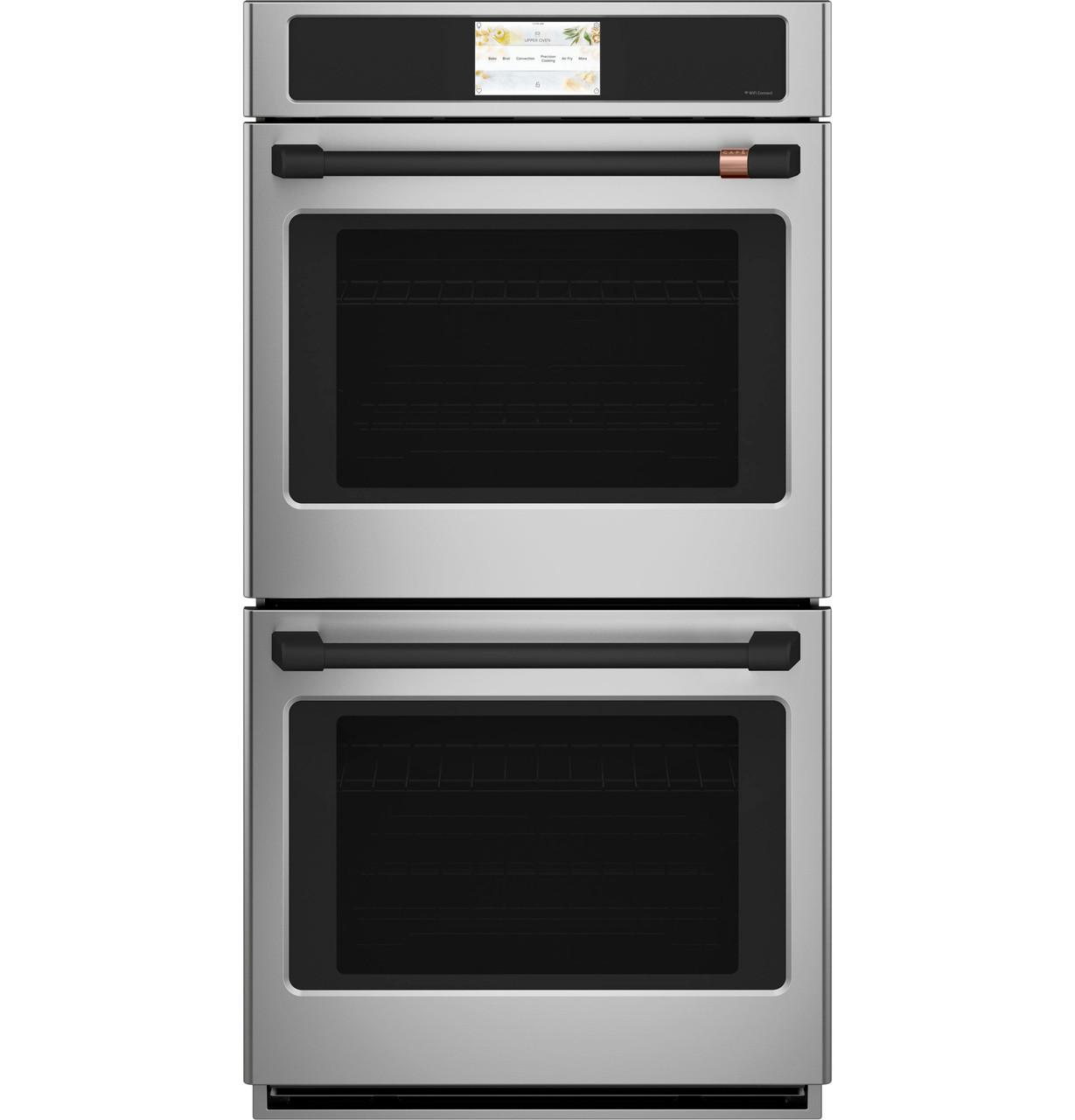 Cafe CKD70DP2NS1 CAF(EBACK)™ 27" Smart Double Wall Oven with Convection