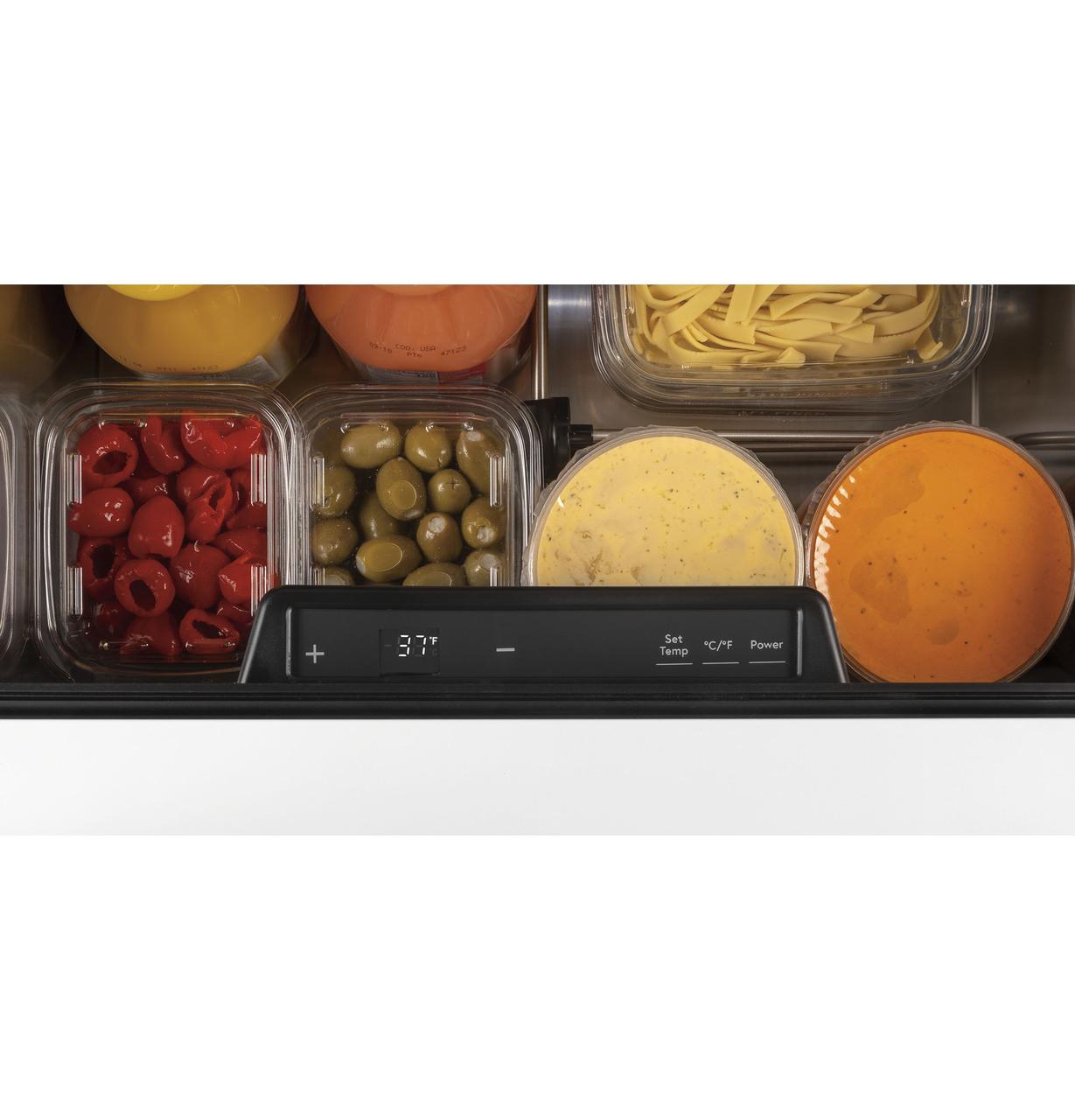 Cafe CDE06RP4NW2 CAF(EBACK)™ 5.7 Cu. Ft. Built-In Dual-Drawer Refrigerator
