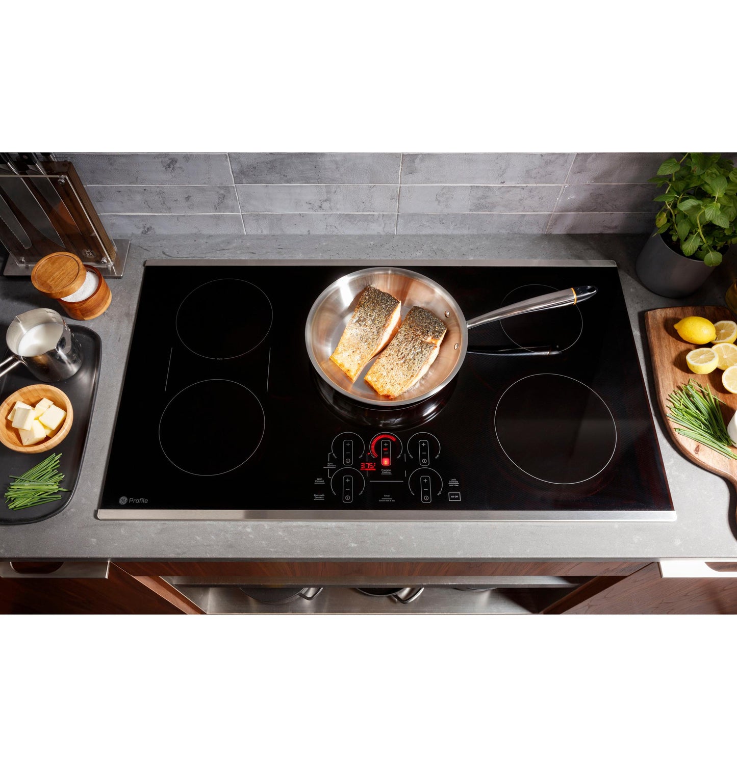 PHP9036STSS GE Profile™ ENERGY STAR® 36" Built-In Touch Control Induction Cooktop