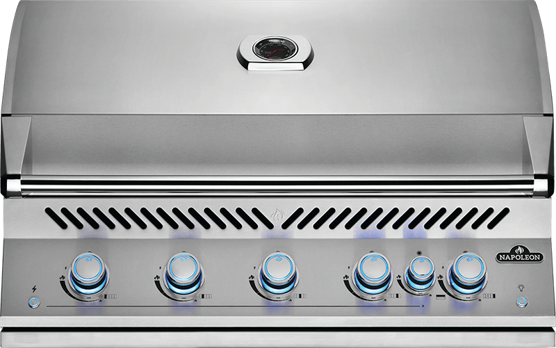 Built-In 700 Series 38 RB with Infrared Rear Burner , Natural Gas, Stainless Steel