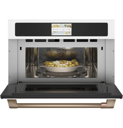 Cafe CSB913P4NW2 Caf(eback)™ 30" Smart Five in One Oven with 120V Advantium® Technology