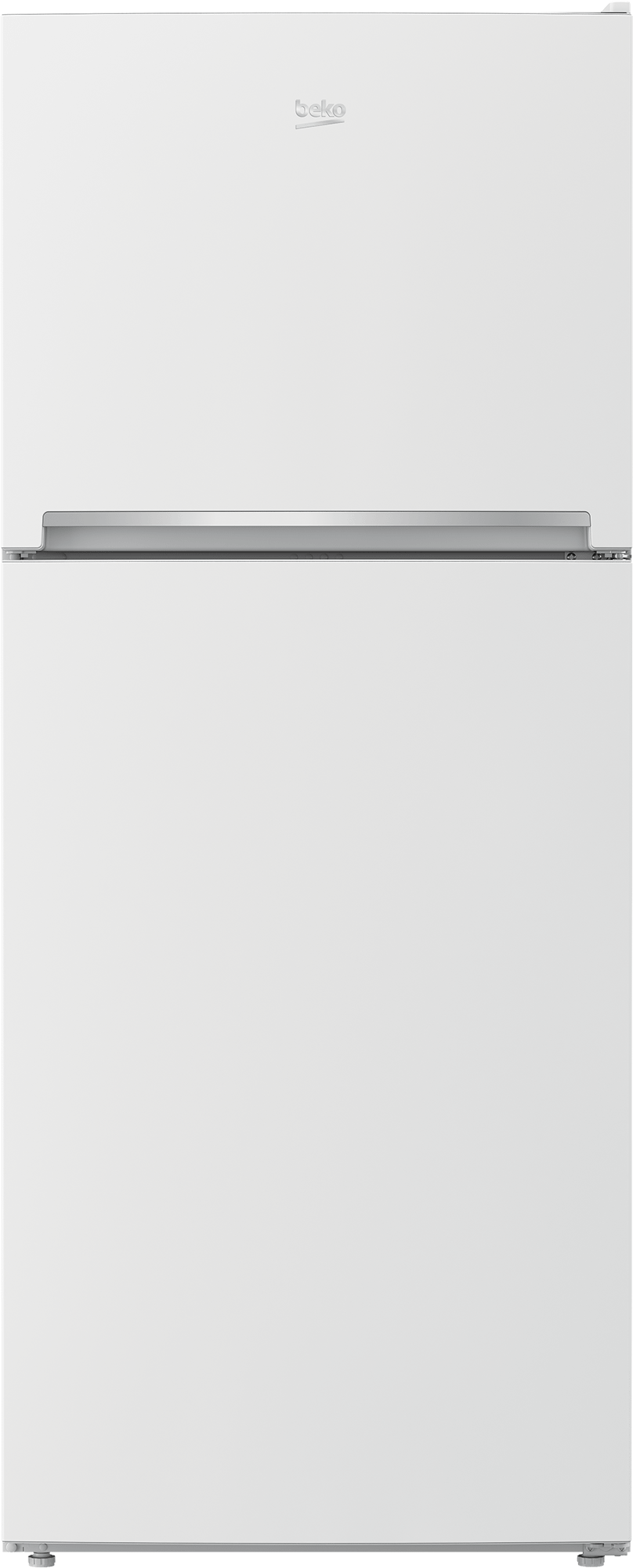Beko BFTF2716WHIM 28" Freezer Top White Refrigerator with Auto Ice Maker