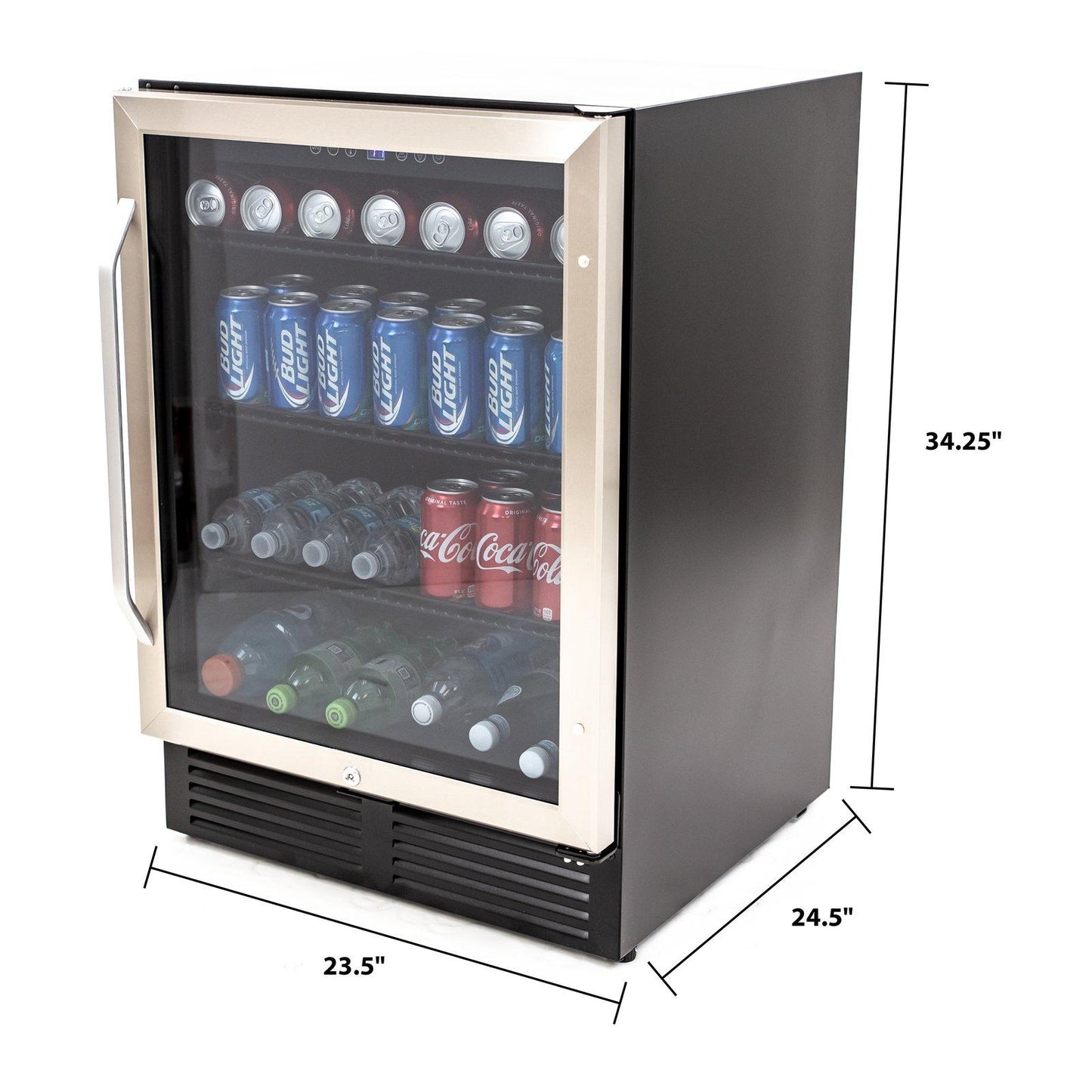 BCA516SS Avanti Beverage Center, 130 Can Capacity
