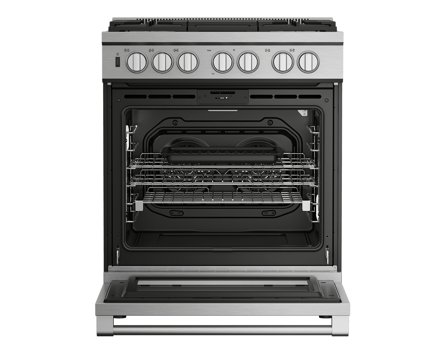 Beko PRDF34552SS 30" Stainless Steel Pro-Style Dual Fuel Range