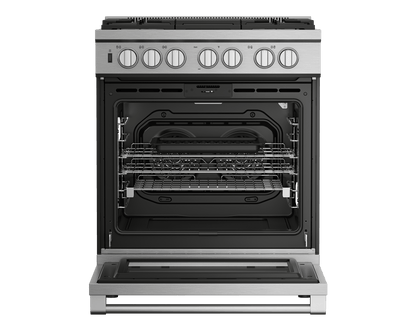 Beko PRDF34552SS 30" Stainless Steel Pro-Style Dual Fuel Range