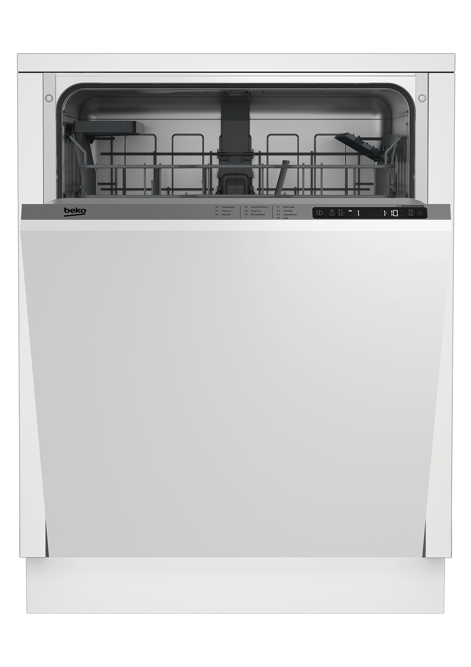 Beko Tall Tub Dishwasher, 14 place settings, 48 dBa, Fully Integrated Panel Ready