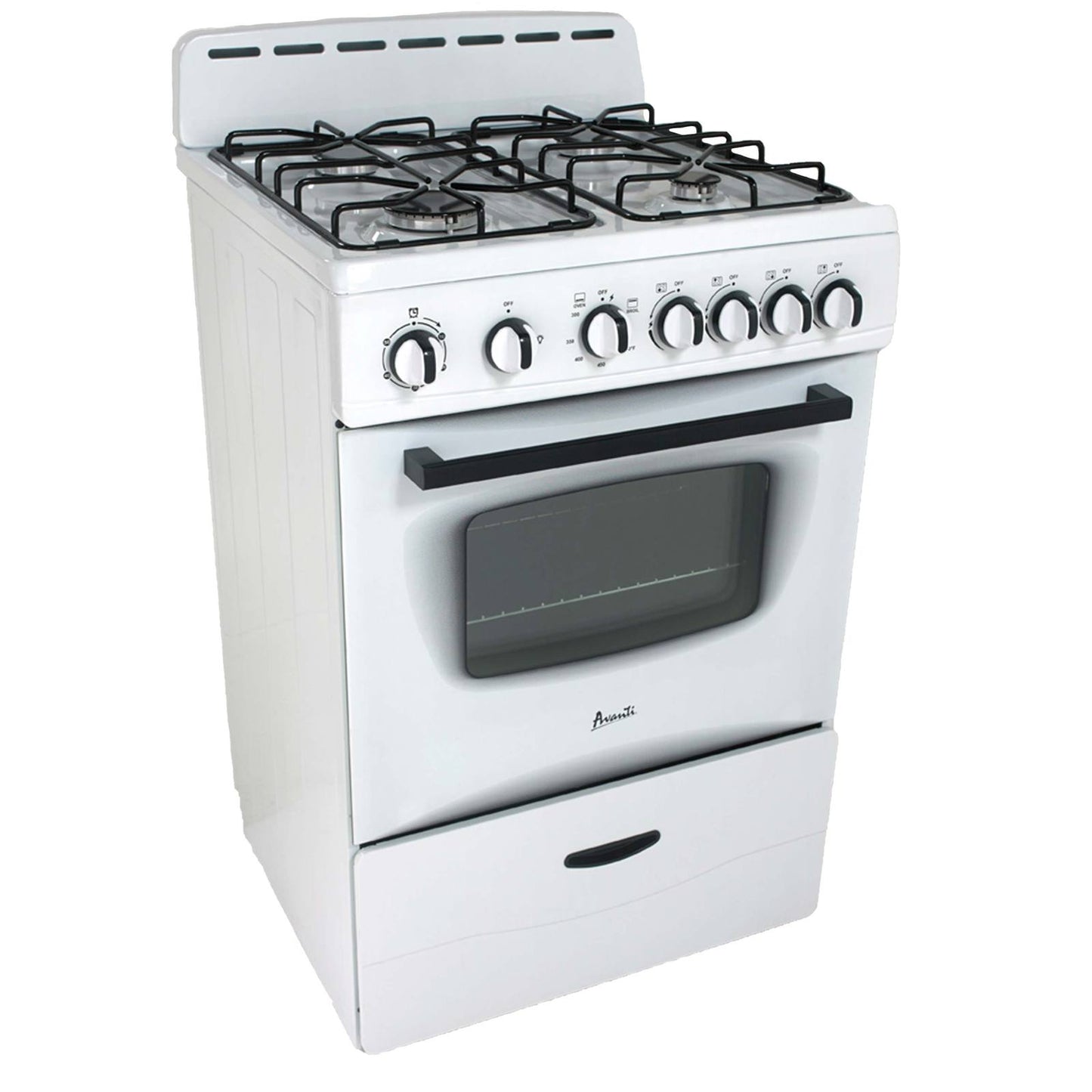 GR2416CSS Avanti 24" Gas Range - Stainless Steel