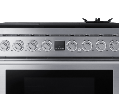 Dacor DOP36P86GLS Transitional 36" Gas Range, Silver Stainless Steel, Natural Gas/Liquid Propane