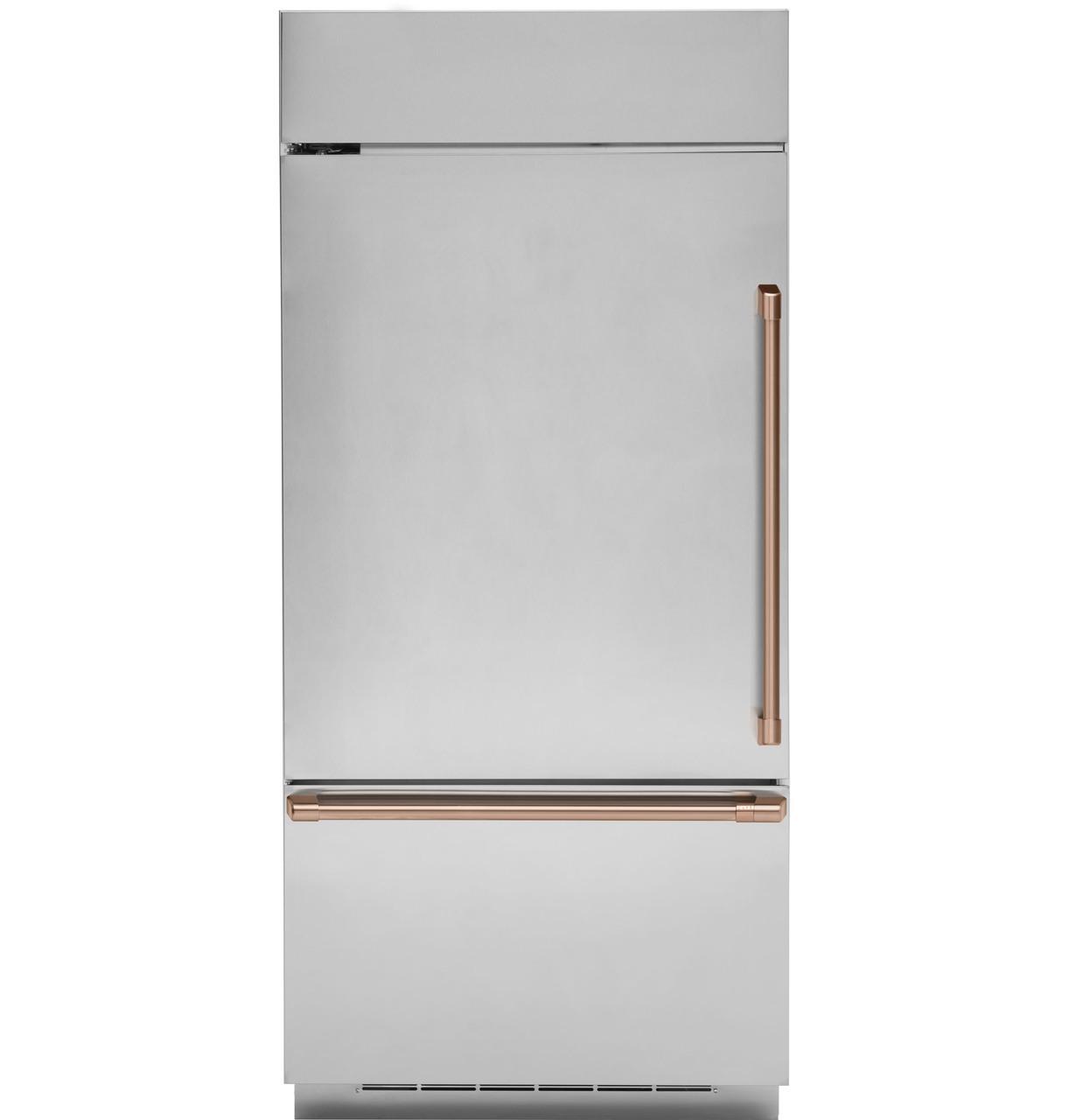 Cafe CDB36LP2RS1 Caf(eback)™ 21.3 Cu. Ft. Built-In Bottom-Freezer Refrigerator