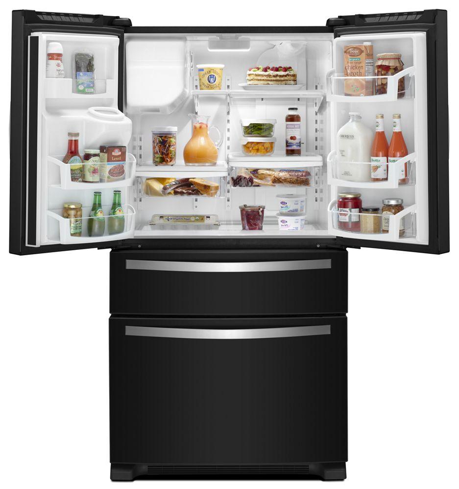 Whirlpool WRX735SDBE 36-inch Wide French Door Refrigerator with External Refrigerated Drawer - 25 cu. ft.