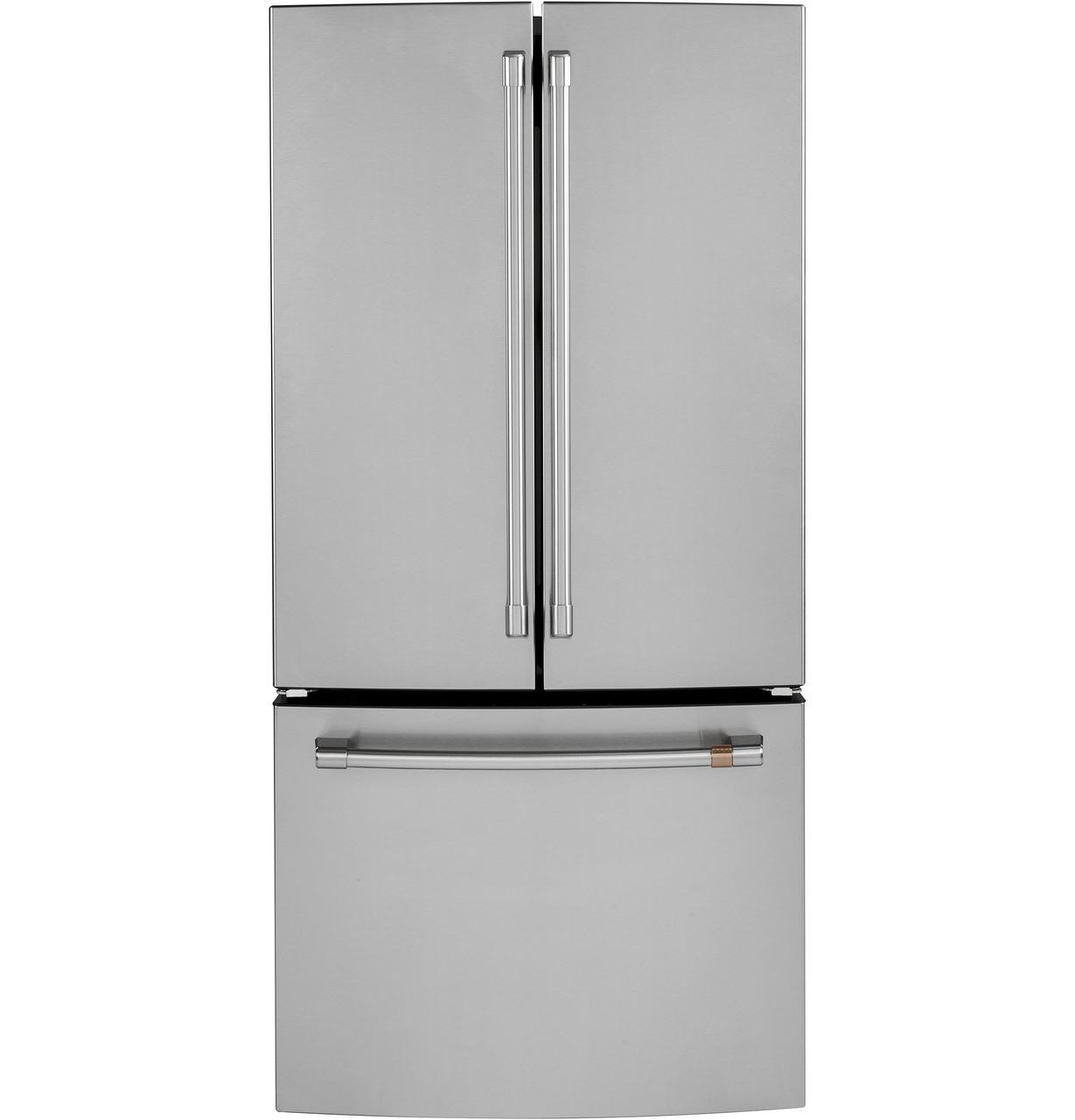 Cafe CWE19SP2NS1 Caf(eback)™ ENERGY STAR® 18.6 Cu. Ft. Counter-Depth French-Door Refrigerator