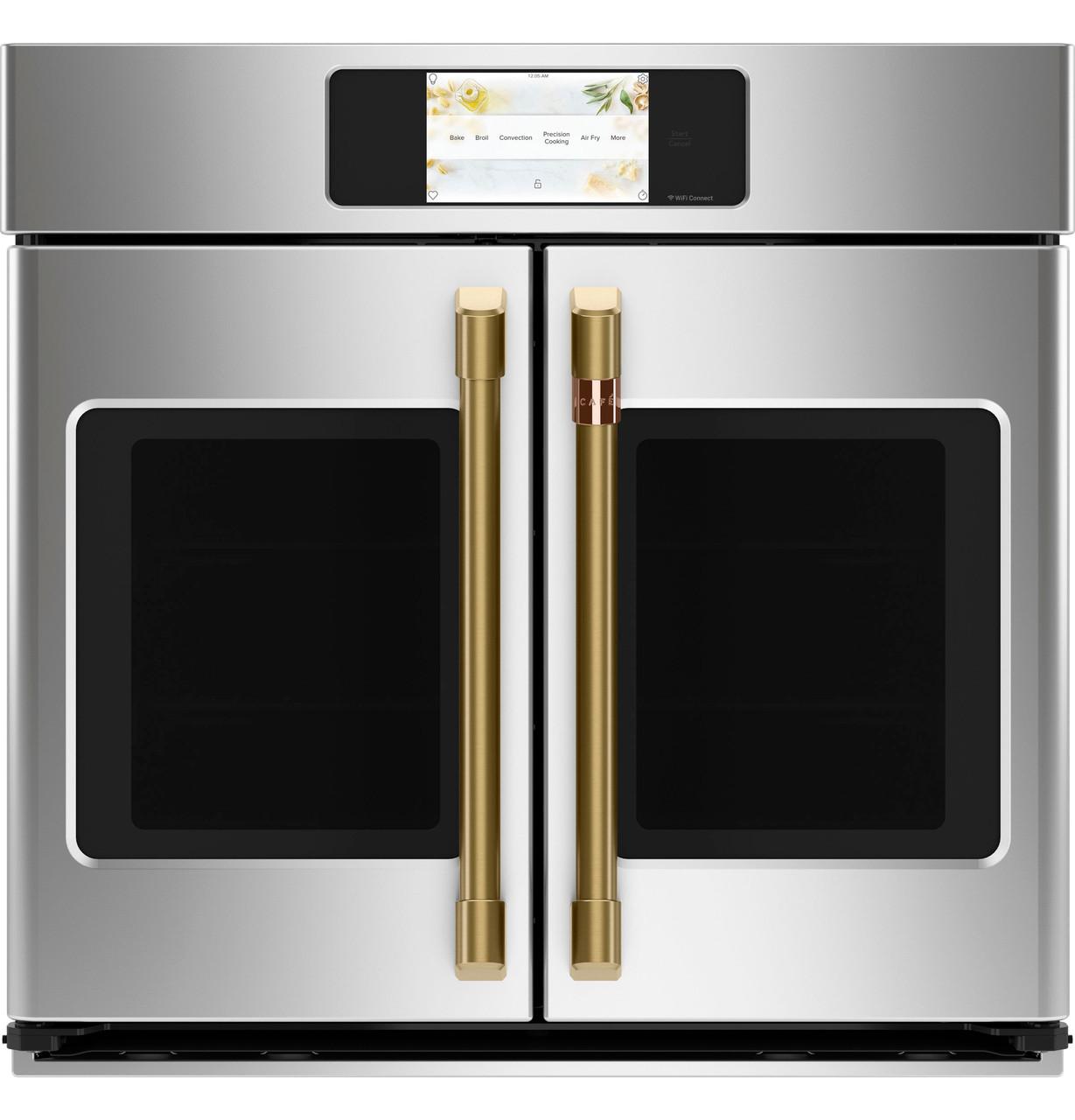 Cafe CTS90FP2NS1 CAF(EBACK)™ Professional Series 30" Smart Built-In Convection French-Door Single Wall Oven