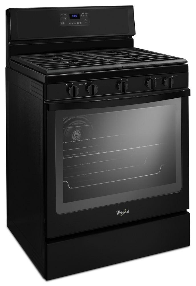 Whirlpool WFG540H0EB 5.8 Cu. Ft. Freestanding Gas Range with Center Burner