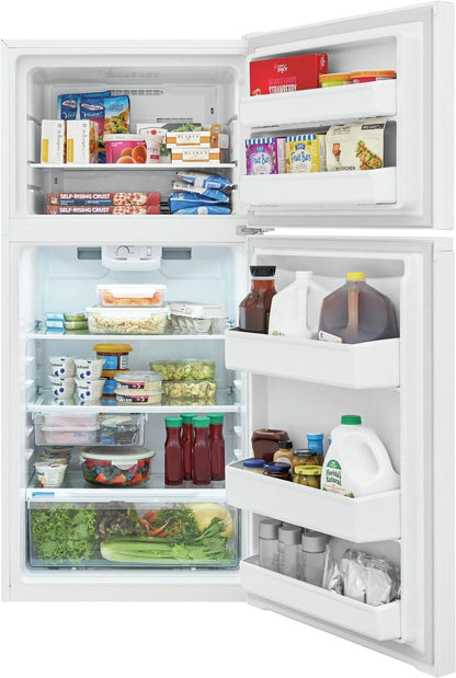 Frigidaire FFHT1425VW 14 Cu. Ft. Top Freezer Refrigerator