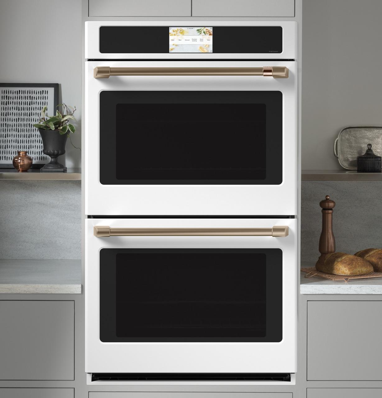 Cafe CTD90DP4NW2 CAF(EBACK)™ Professional Series 30" Smart Built-In Convection Double Wall Oven