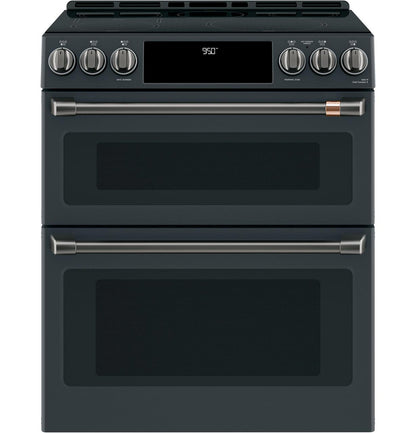 Cafe CHS950P3MD1 CAF(EBACK)™ 30" Smart Slide-In, Front-Control, Induction and Convection Double-Oven Range