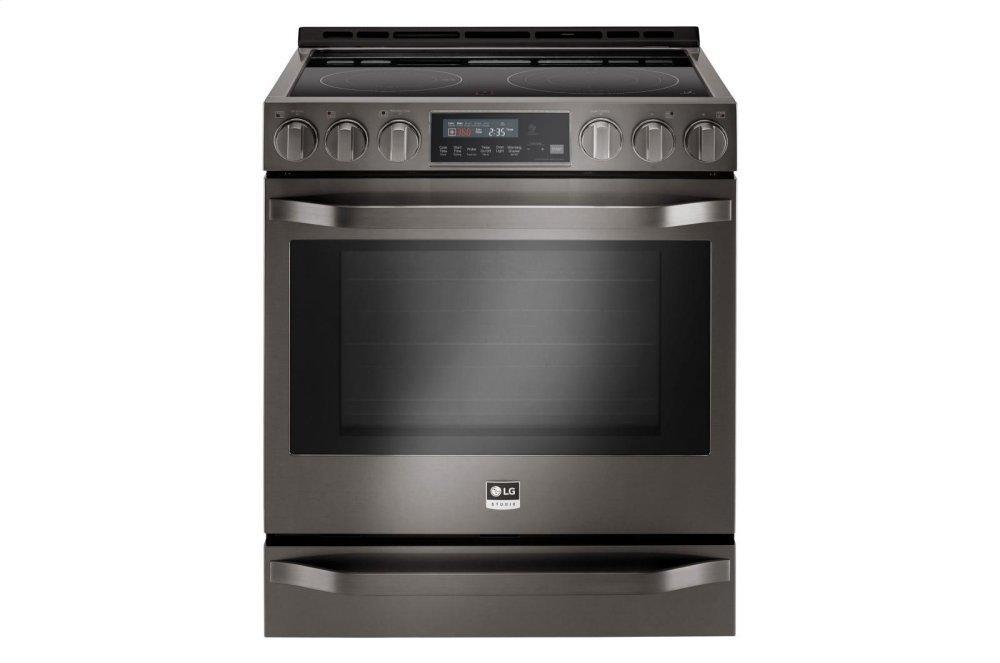 LG STUDIO 6.3 cu. ft. Smart wi-fi Enabled Electric Slide-in Range with ProBake Convection®
