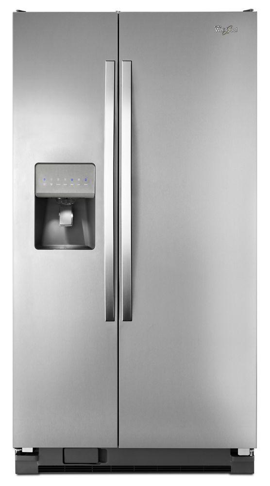 Whirlpool 36-inch Wide Large Side-by-Side Refrigerator with Greater Capacity and Temperature Control - 25 cu. ft.