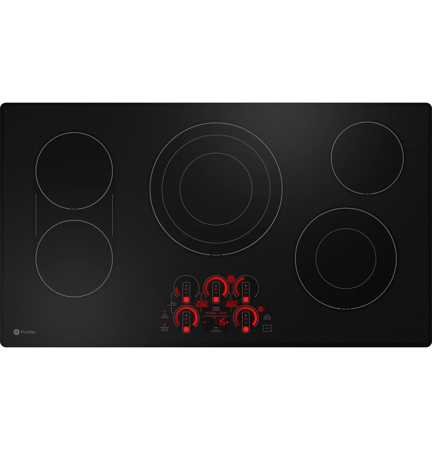 PEP7036DTBB GE Profile™ 36" Built-In Touch Control Electric Cooktop