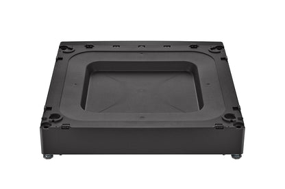 Lg WDPS2B ADA Compliant Laundry Pedestal Riser - Black Steel