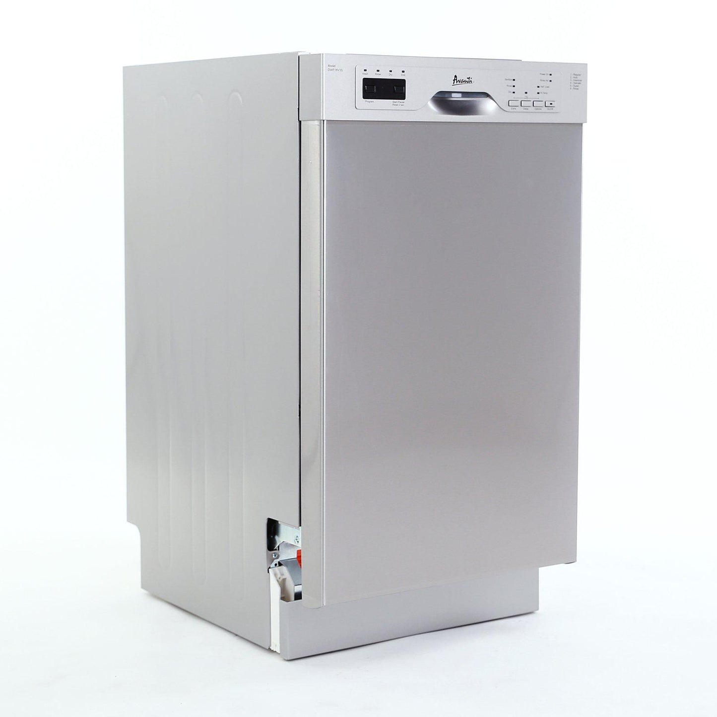 DWF18V0W Avanti 18" Built In Dishwasher - White