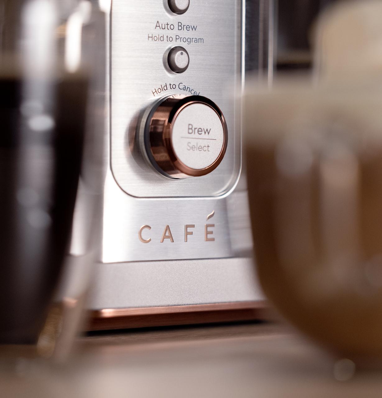 Cafe C7CDABS2RS3 CAF(EBACK)™ Specialty Drip Coffee Maker with Glass Carafe