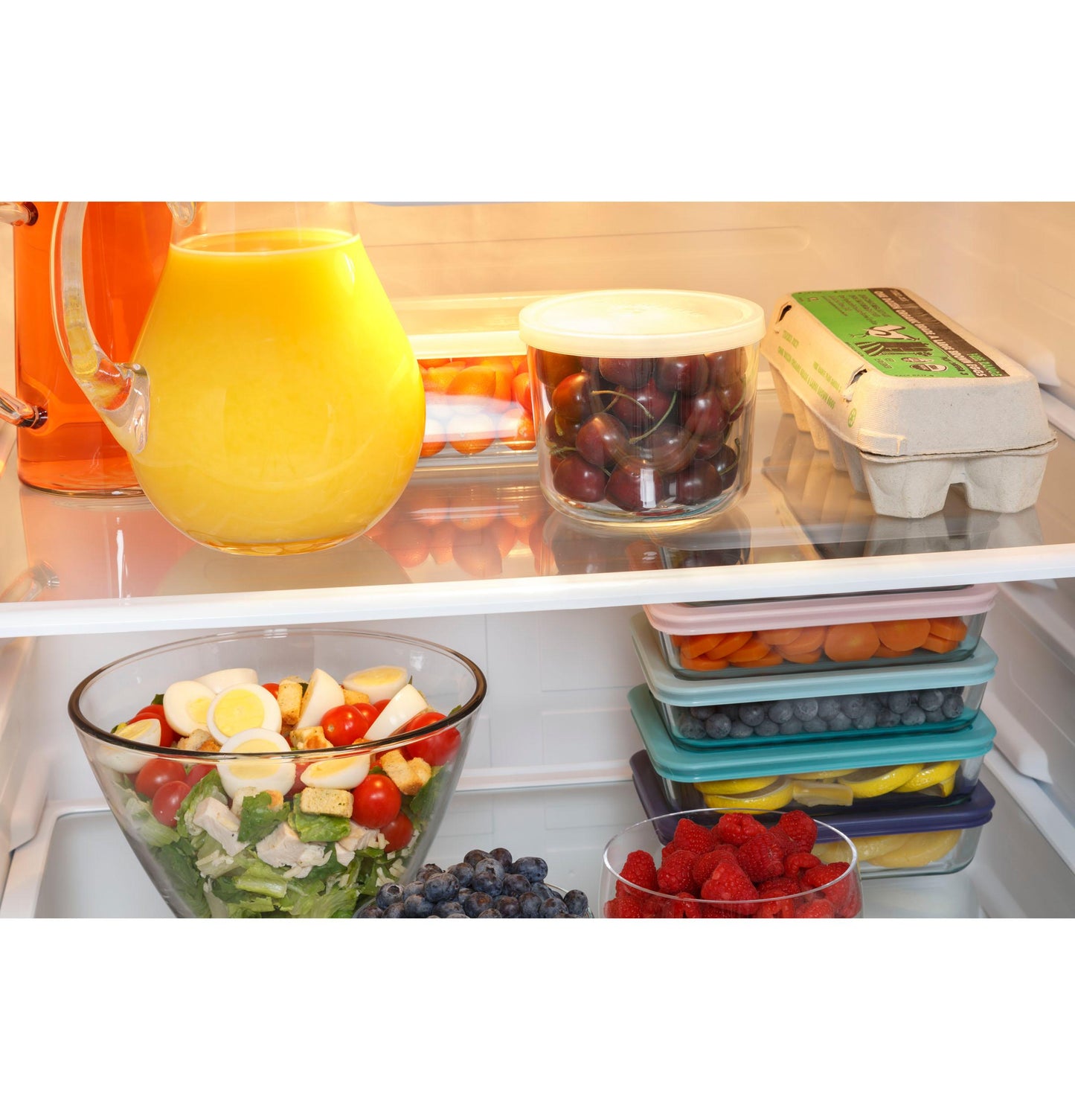 GTE18MSRRSS GE® ENERGY STAR® 18.3 Cu. Ft. Top-Freezer Refrigerator