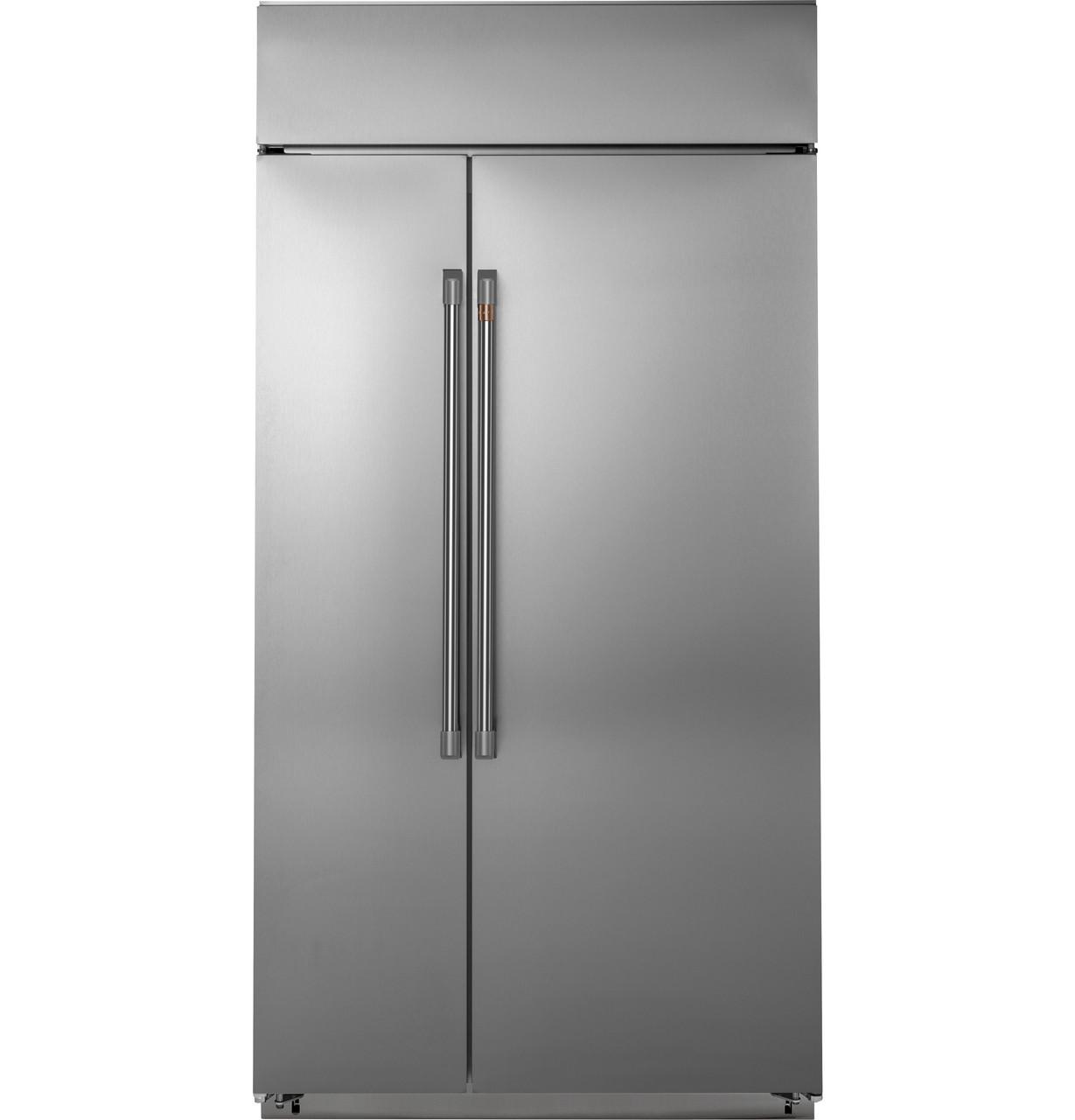 Cafe CSB42WP2NS1 CAF(EBACK)™ 42" Smart Built-In Side-by-Side Refrigerator