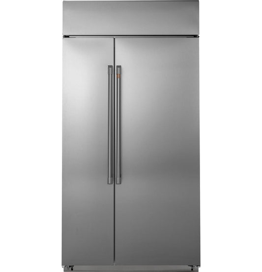 Cafe CSB42WP2NS1 CAF(EBACK)™ 42" Smart Built-In Side-by-Side Refrigerator