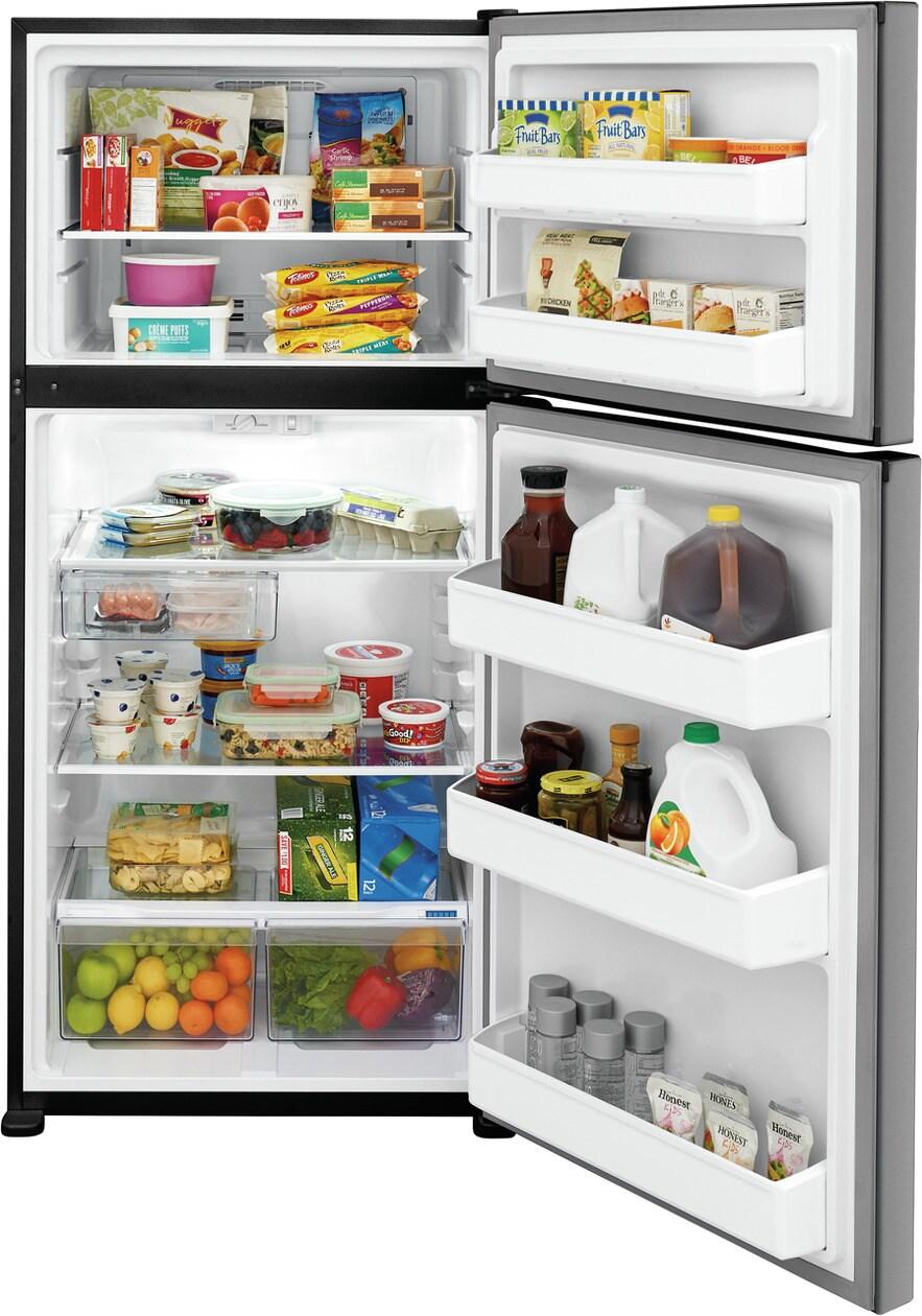 Frigidaire FFHT1835VB 18 Cu. Ft. Garage Ready Top Freezer Refrigerator