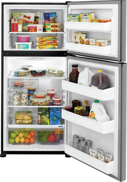 Frigidaire FFHT1835VB 18 Cu. Ft. Garage Ready Top Freezer Refrigerator