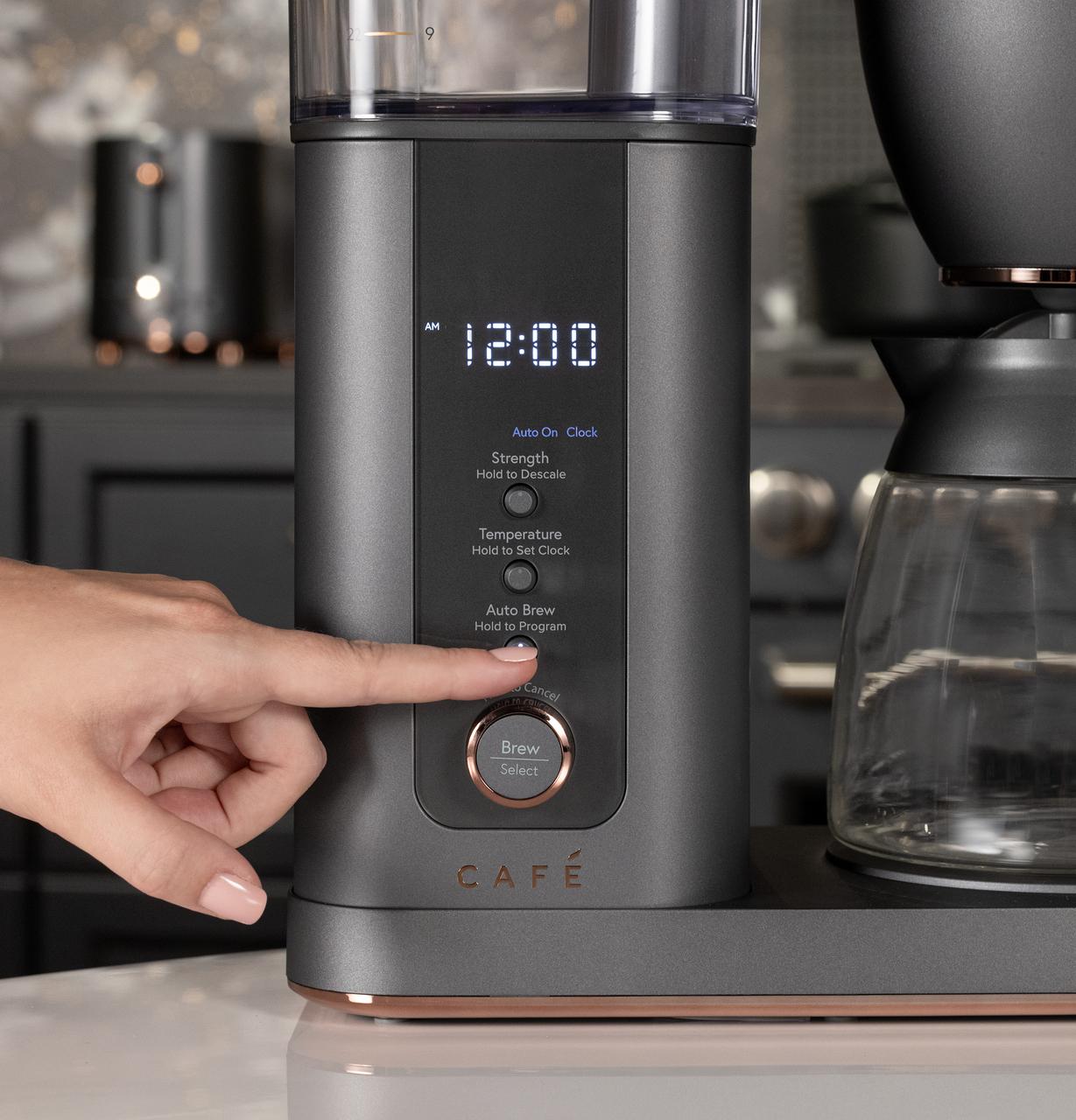 Cafe C7CDABS3RD3 CAF(EBACK)™ Specialty Drip Coffee Maker with Glass Carafe