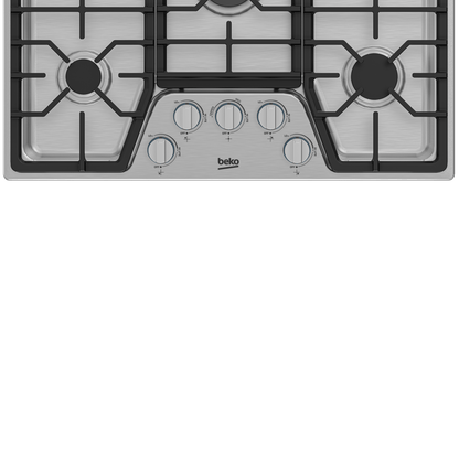 Beko BCTG30500SS 30" Built-In Gas Cooktop with 5 Burners