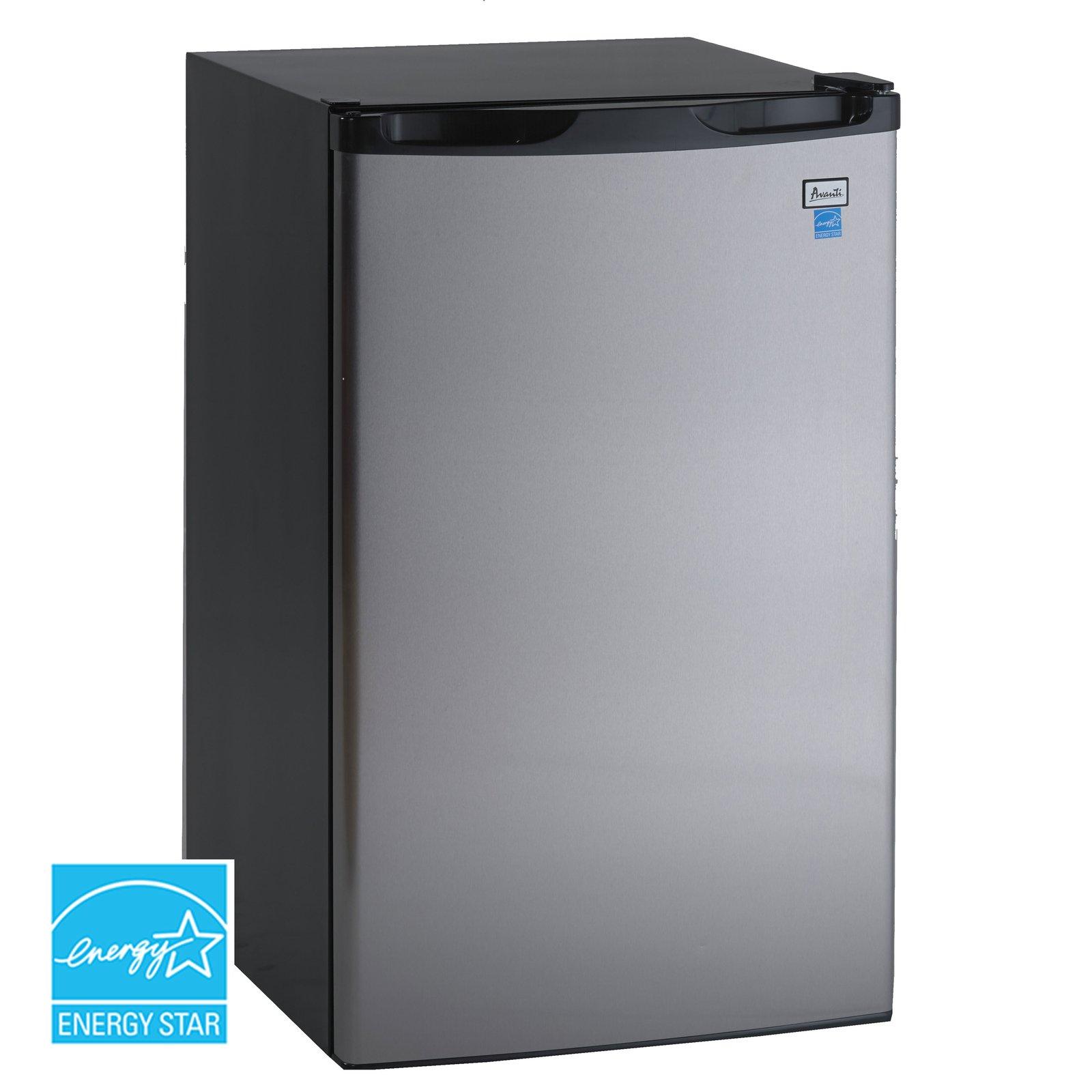 Avanti 4.4 cu. ft. Compact Refrigerator - Stainless Steel / 4.4 cu. ft.
