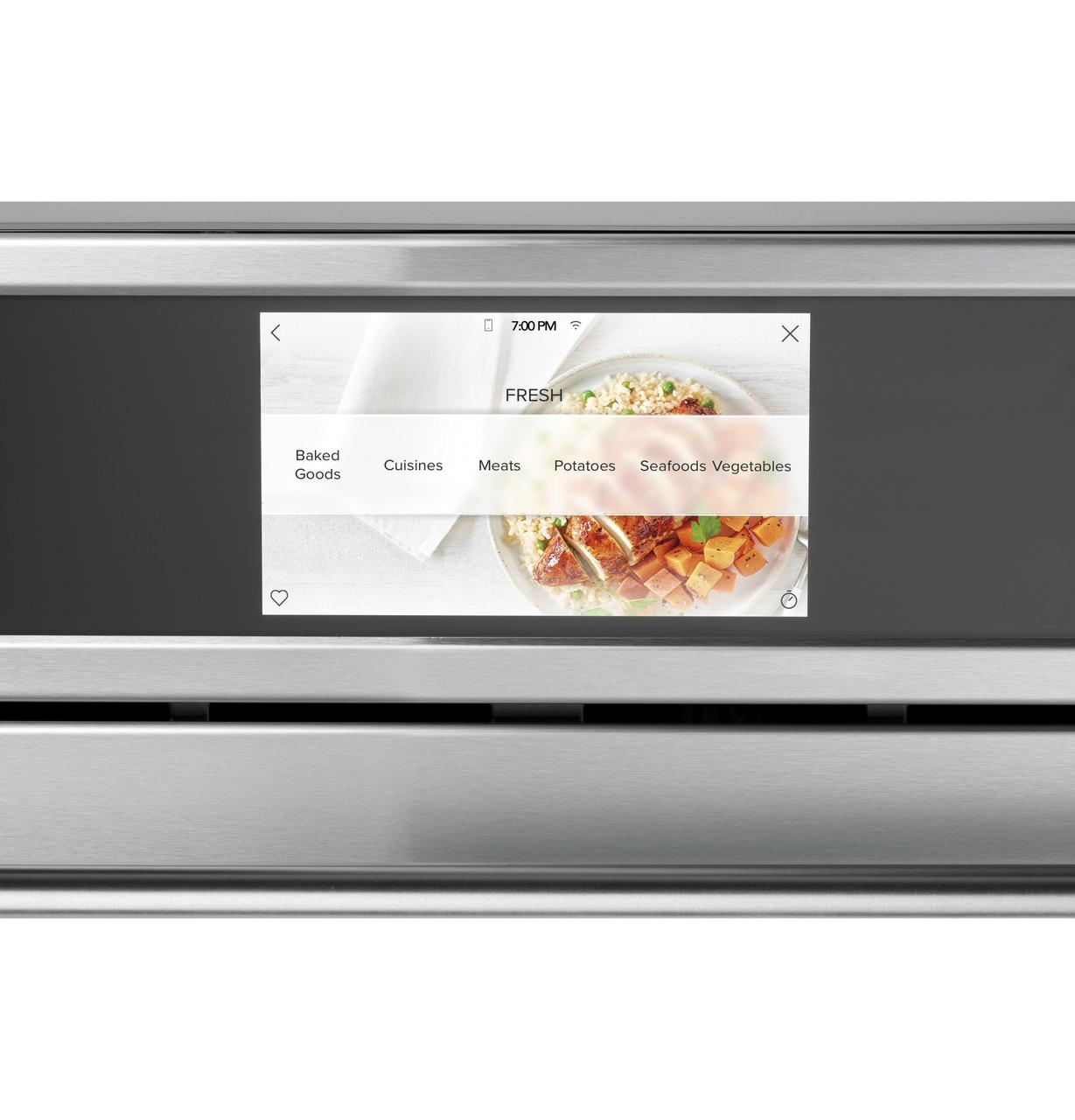 Cafe CSB923P2NS1 Caf(eback)™ 30" Smart Five in One Wall Oven with 240V Advantium® Technology