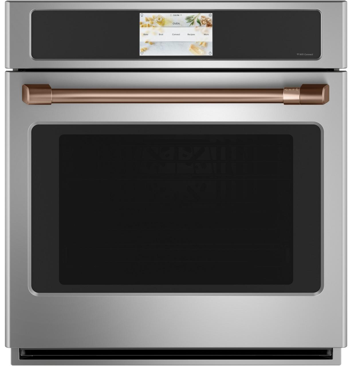 Cafe CKS70DP2NS1 CAF(EBACK)™ 27" Smart Single Wall Oven with Convection