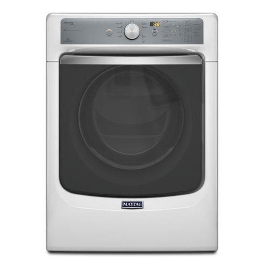 MGD7100DW Maytag® Maxima® Steam Gas Dryer with Large Capacity and Stainless Steel Dryer Drum - 7.3 cu. ft. - White