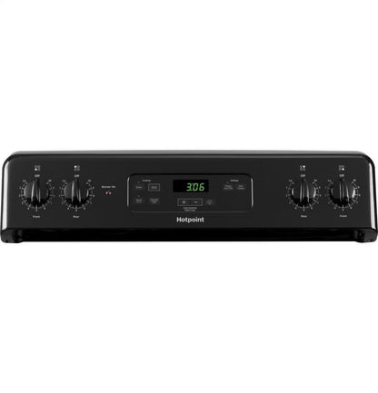 RBS360DMBB Hotpoint® ENERGY STAR® 30" Free-Standing Standard Clean Electric Range