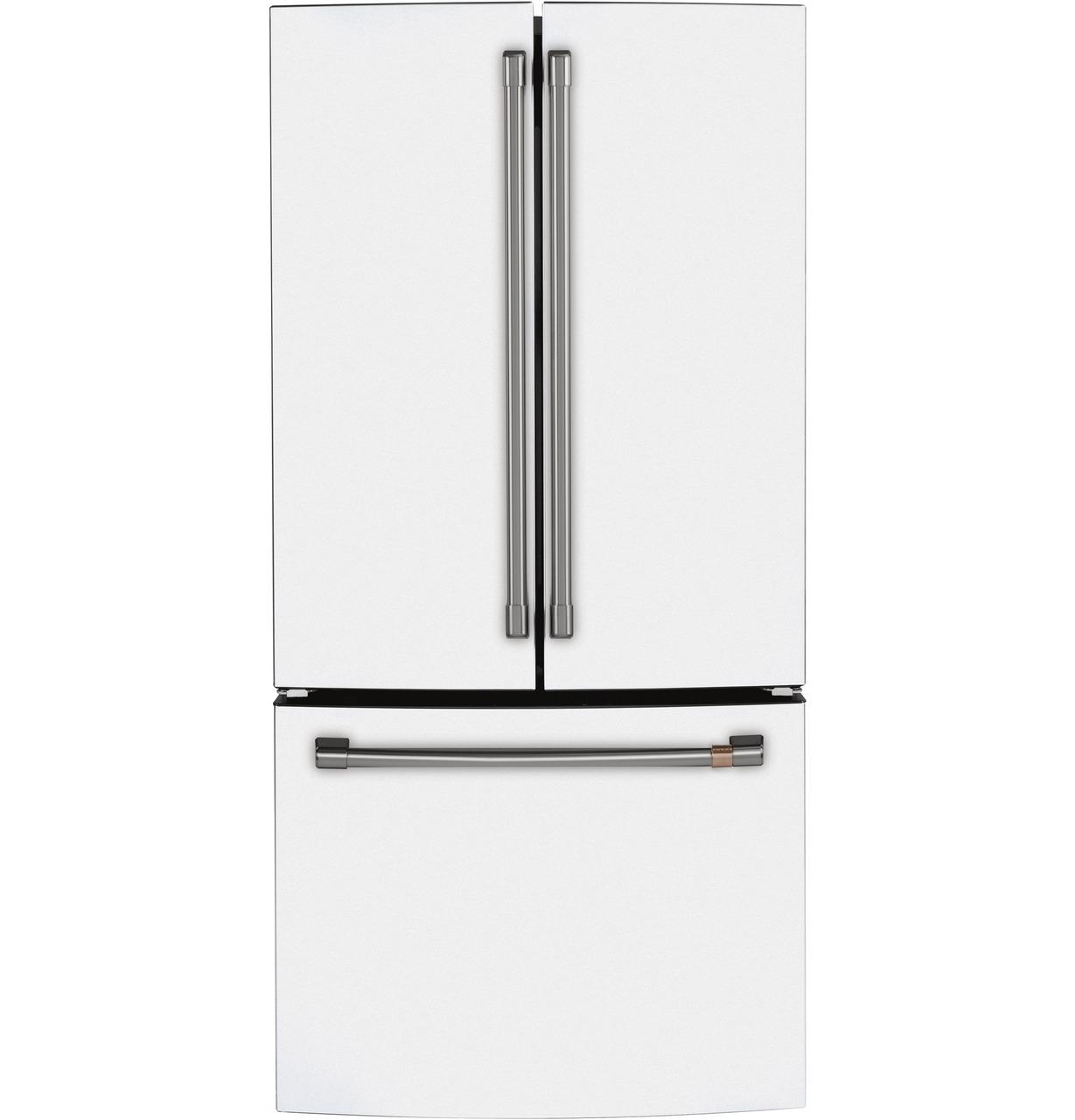 Cafe CWE19SP4NW2 CAF(EBACK)™ ENERGY STAR 18.6 Cu. Ft. Counter-Depth French-Door Refrigerator