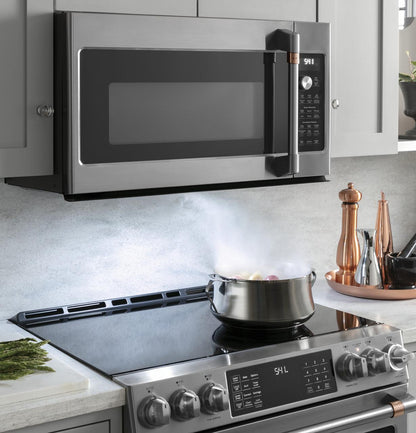 Cafe CVM521P2MS1 CAF(EBACK)™ 2.1 Cu. Ft. Over-the-Range Microwave Oven