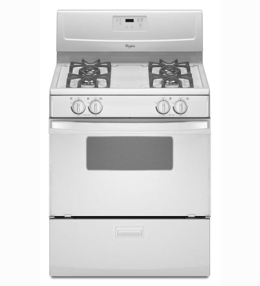 Whirlpool WFG114SWQ 30" Standard Clean Freestanding Gas Range