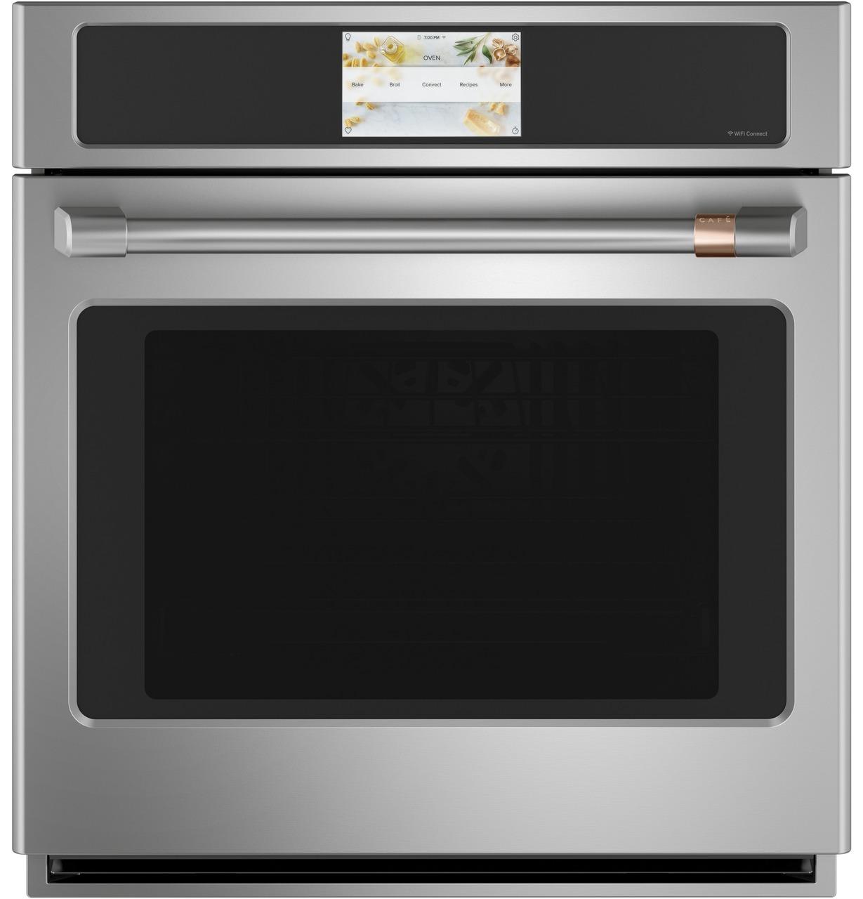 Cafe CKS70DP2NS1 CAF(EBACK)™ 27" Smart Single Wall Oven with Convection