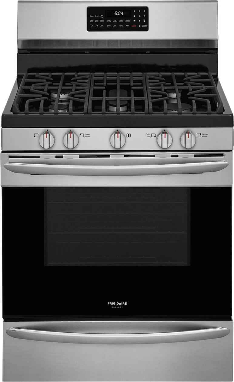 Frigidaire Gallery 30" Freestanding Gas Range with Air Fry