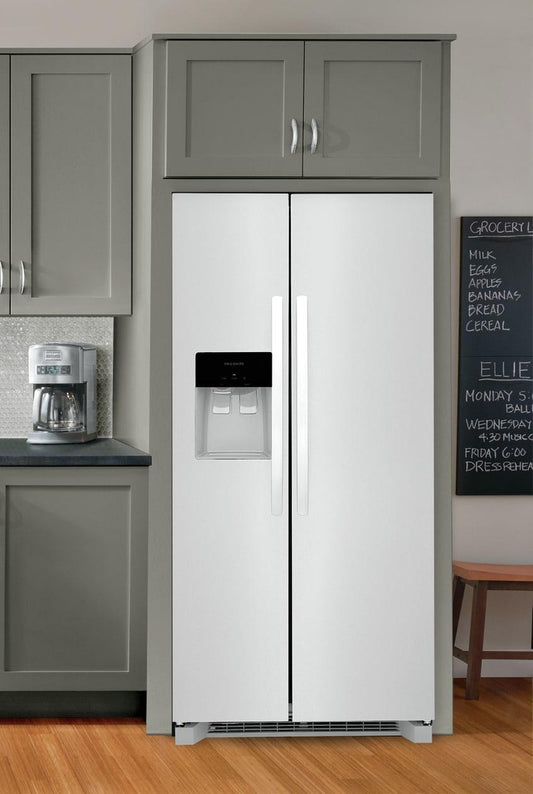 Frigidaire FRSS2323AW 22 Cu. Ft. 33" Standard Depth Side by Side Refrigerator