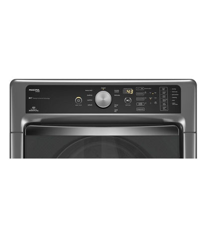 Maytag MED7100DW Maxima® Steam Electric Dryer with Large Capacity and Stainless Steel Dryer Drum - 7.3 cu. ft.