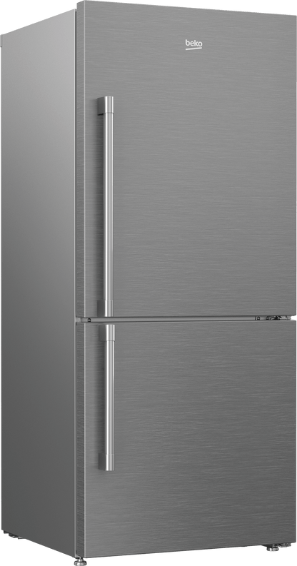 30" Freezer Bottom Stainless Steel Refrigerator with Auto Ice Maker